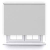 estor enrollable opaco gris 150x150cm