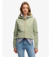 superdry para mujer w2012672a sudadera essential logo verde l casual algodon