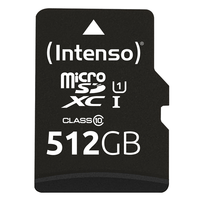 intenso 3423493 micro sd uhs-i premium 512g cadap