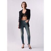 liu jo jeans jeans skinny con botones lavorati para mujer
