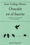 oracion en el huerto ii premio de poesia joven tino barriuso
