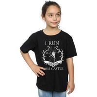 maleficent camiseta manga larga i run this castle para nina