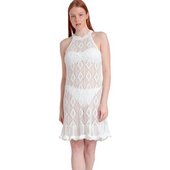 Admas Vestidos Vestido de playa ganchillo Happy para mujer