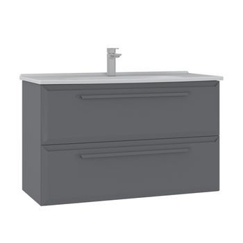 Mueble Para Lavabo  - 100 X 50 X 62 Cm - Gris