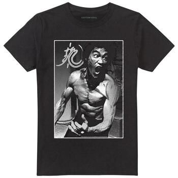 Bruce Lee Camiseta Focused Rage para mujer