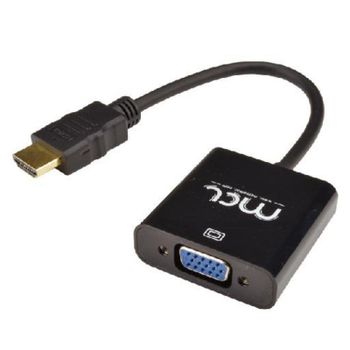 Adaptador de cable de vídeo MCL CG-287C HDMI a VGA con audio