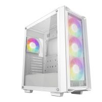 caja pc deepcool cc560 mesh v2 wh midi tower blanca atx