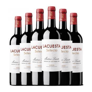Martínez Lacuesta Vino Tinto Selecto Rioja Joven 75 Cl 13.5% Vol. (pack De 6 Unidades)
