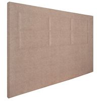 cabecero tapizado zoe cabezal acolchado  tapizado en teijdo alta gama acuaqulin antimanchas  color beige  medida 140x110x5cm cama 135140 cm