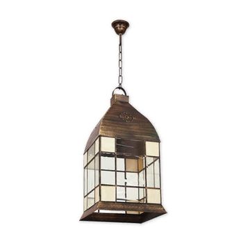 Mi Lampara - Farol Pequeño Mudejar 1lxe27 Beis (42x20x20)