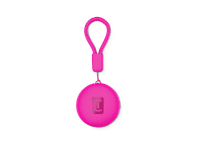 localizador - cellularline tracy tag dual para ios android rosa