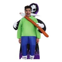 disfraz de la muerte hinchable para adultos