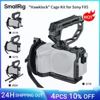 kit de jaula smallrig fx5 hawklock para sony fx5 con asa superior riel nato abrazadera de placa superior y placa de liberacion rapida tipo arca para tripode