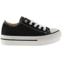 victoria deportivas moda sneakers 061100 - negro para mujer