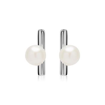 Pendientes de plata 925 con perlas