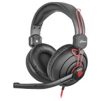 genesis h70 auriculares gaming negrorojo