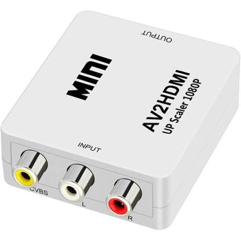 Conversor video 3RCA Input a HDMI-TV