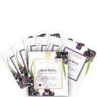 foreo acai berry ufoufo mini firming face mask for ageing skin 6 pack