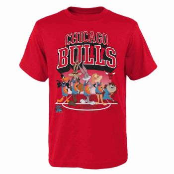 CAMISETA SPACE JAM 2 TUNES ON COURT - CHICAGO BULLS JUNIOR.