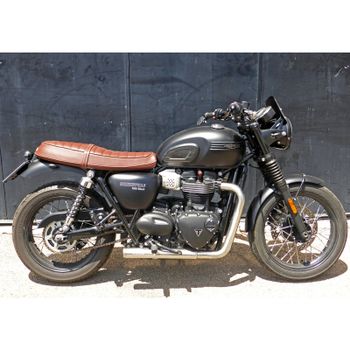 Sistema de escape Triumph Bonneville 1200 E4 Mass Cross 2-2