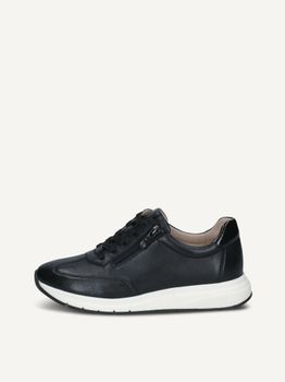 CAPRICE Sneaker, black, made of Leather, Size 36
