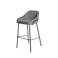 dudeco taburete alto louis 76 gris oscuro
