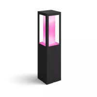 lampara de pedestal inteligente philips hue impress bluetoothzigbee exterior negro