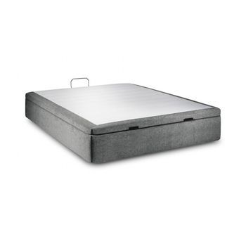Base De Cama Con Almacenaje Plegable Tribu  Cement  200 X 140 Cm