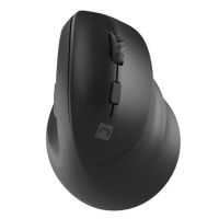 natec crake 2 diestro raton vertical inalambrico 2400dpi negro