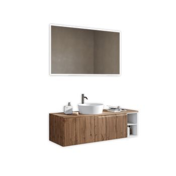 Composición Baño 5 Piezas Venere Roble En Mdf