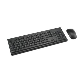 Teclado y Ratón Inalámbricos Kensington KM150 EQ Negro 63% Plástico Reciclado ISO Español