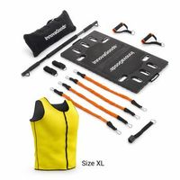 pack sistema de entrenamiento portatil con guia de ejercicios y chaleco deportivo sauna hombre xl innovagoods