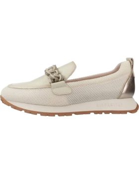 de HISPANITAS MOCASINES MUJER MODELO HV253948 COLOR MARRON CLARO CAVA