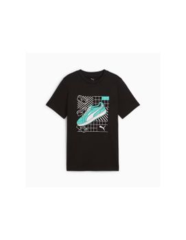 Camiseta Puma Graphics IV B Niño Negro