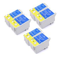 compatible multipack epson t040t041 3 full sets ink cartridges 6 pack