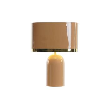 Lampara Sobremesa Hierro 37x21x52 Lacado Rosa