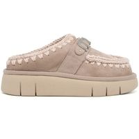 mou zuecos bounce clog metal logo para mujer