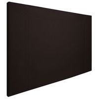 cabecero tapizado milan  cabezal acolchado  tapizado en polipiel de alta gama  color chocolate  medida 140x110x5cm cama 135140 cm