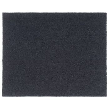 Felpudo De Fibra De Coco Gris Oscuro 80x100 Cm Vidaxl