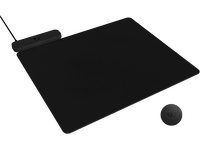 alfombrilla gaming - logitech g powerplay 2 sistema de carga inalambrico disco carga cable usb negro