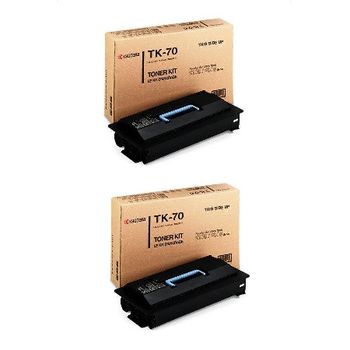 Original Multipack Kyocera FS-9500DN Printer Toner Cartridges (2 Pack) -TK70
