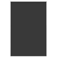 estor enrollable opaco negro 160x210 cm tela ancho 1566 cm vidaxl