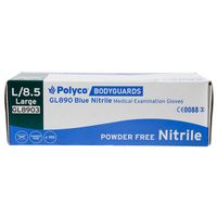 box of 100 large pfree premium nitrile gloves gl8903