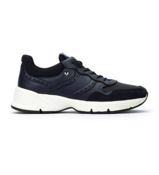 Martinelli para hombre. C001-2967X Zapatillas Norwich marino (40), Plano, 1 a 3cm, Cordones, Casual