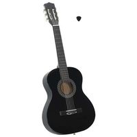 guitarra clasica para ninos y principiantes negro 34 36 vidaxl