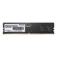 memoria ram patriot signature line psd516g480081 16gb 1x16gb ddr5 4800mhz cl40 udimm negro