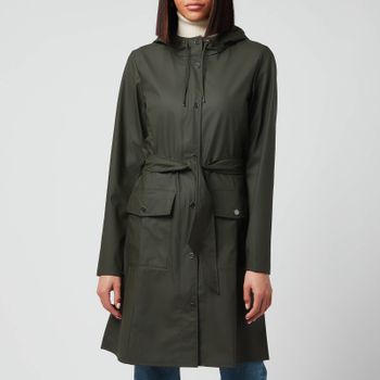 Rains Curve Matte Shell Jacket - XS
