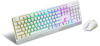 teclado  raton msi vigor gk30 combo white