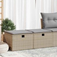 set sofas jardin y cojines 2 uds  juego de muebles de jardin ratan sintetico acacia beige cfw98747
