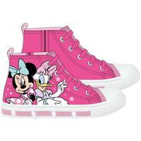 marvel zapatillas zapatillas altas de loneta con luces suela pvc rojo para nina
